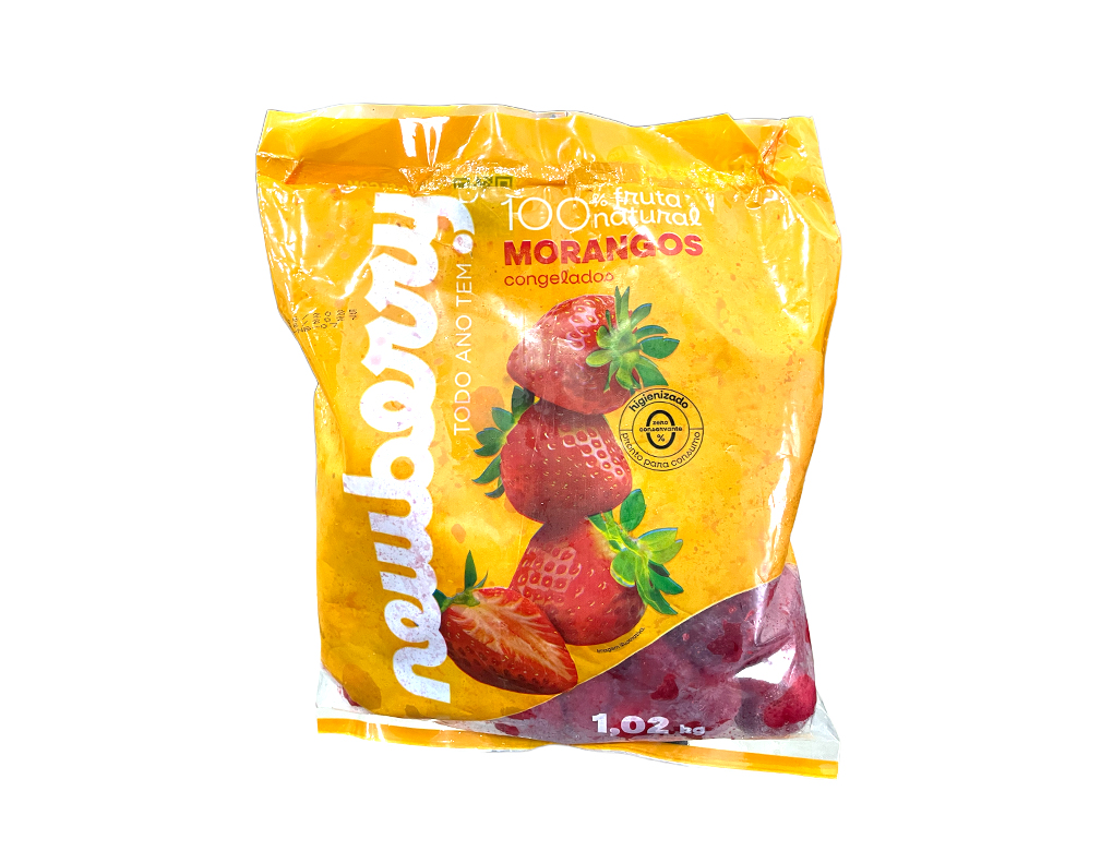 MORANGO CONGELADO NEWBERRY 1,02 KG (CX 10 PCT)